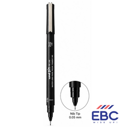 UNI-PIN Fine Liner Drawing Pen 0.05 MM Black